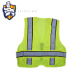 Roadway Visibility Fluorescent Safety Reflective vest lime